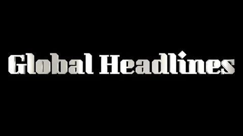 Global Headlines text animation Stock Footage 340613513