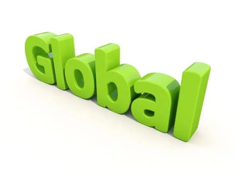 Global Illustrazione stock