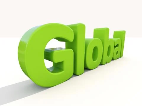 Global Stockillustratie