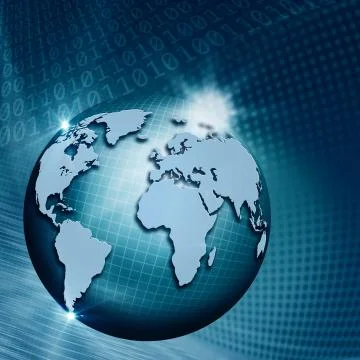 Global information technology. abstract techno backgrounds for your design Stock-Fotos