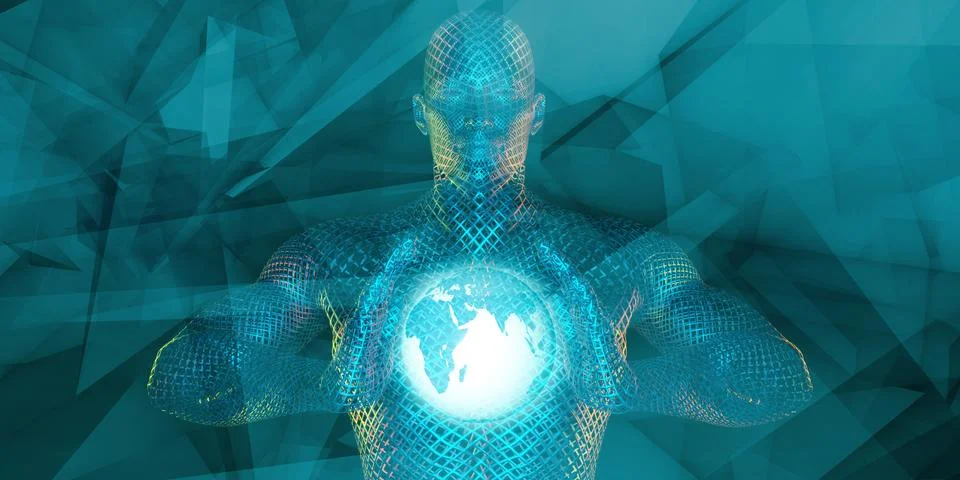 Global Information Technology Stock Illustration