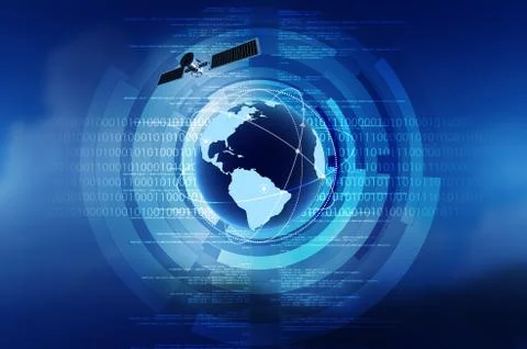 Global internet concept Stock Illustration