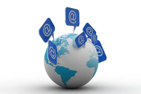 Global internet connection concept Free Stock Illustration