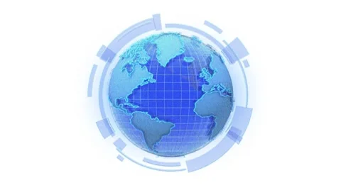 Global internet. Stock Footage