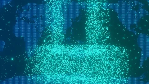 Global Internet security. Stock Footage 171915268