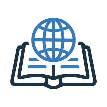 Global, knowledge icon. Simple editable vector illustration. Stock Illustration