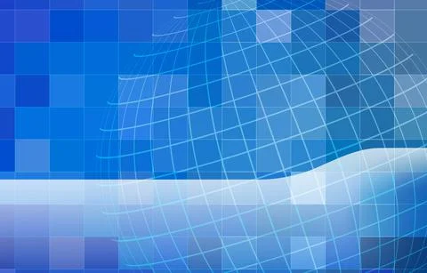 Global line background Stock Illustration