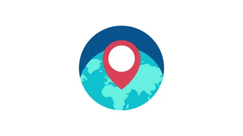 Global Location, Geo Targeting concept animation. Stock Footage 250197656