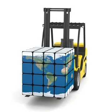 Global logistics Stock Illustration