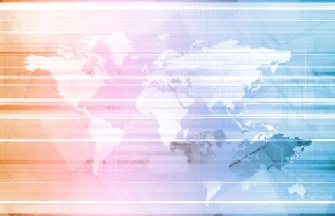 Global logistics Stock Illustration