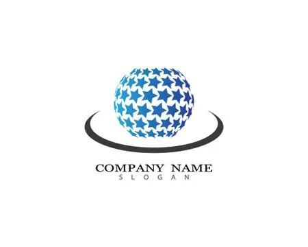 Global logo vector icon illustration Stock Illustration