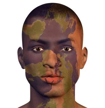 Global Man Illustrazione stock