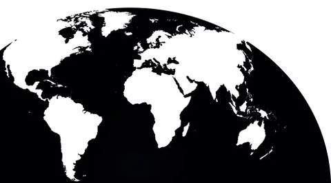 Global map Stock Illustration