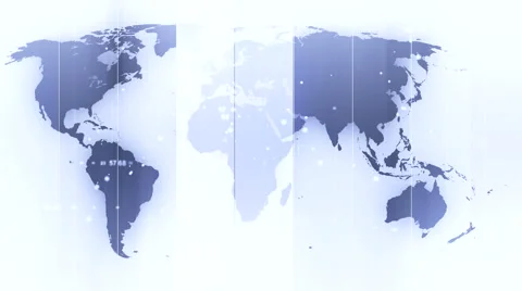 Global maps and digital planet background 5 Stock Footage 45663573