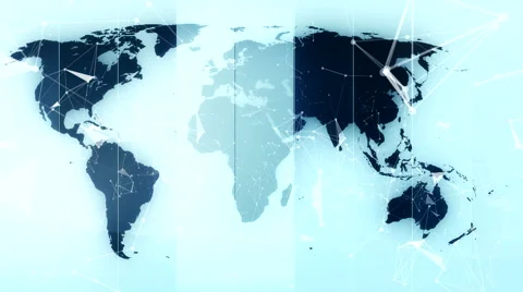 Global maps and digital planet background 9 Stock Footage 45667932