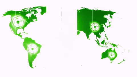 Global maps and digital planet background 27 Video stock 45747147
