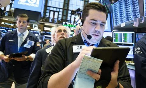 Global Markerts react to restart of US/China Trade Talks, New York, USA - 01 Jul Stock Photos