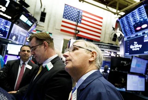 Global Markerts react to US/China Trade Dispute, New York, USA - 13 May 2019 Stock Photos