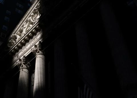 Global Markerts react to US/China Trade Dispute, New York, USA - 15 May 2019 스톡 사진