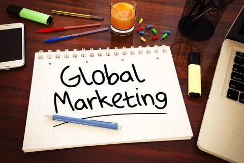 Global Marketing Stock Illustration