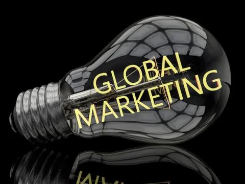 Global Marketing Stock Illustration
