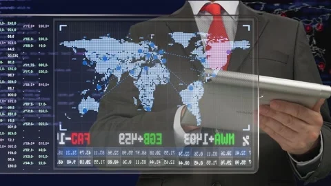 Global Markets  Stock Footage 200713844