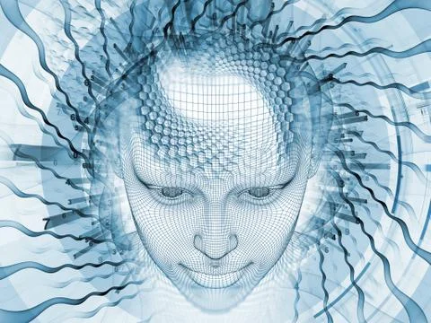 Global Mind Stockillustratie