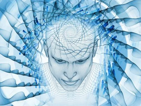 Global Mind Stockillustratie