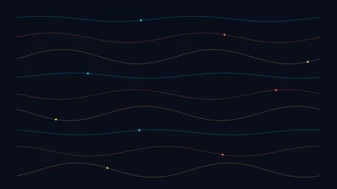 Global-mobility-flow-field-loop-4k Stock Footage 344249512