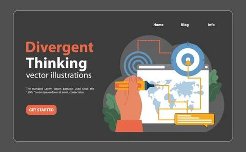 Global navigation mastery. Flat vector illustration Stockillustratie