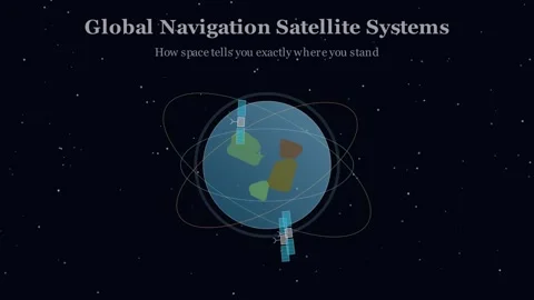 Global Navigation Satellite Systems Video stock 338446418