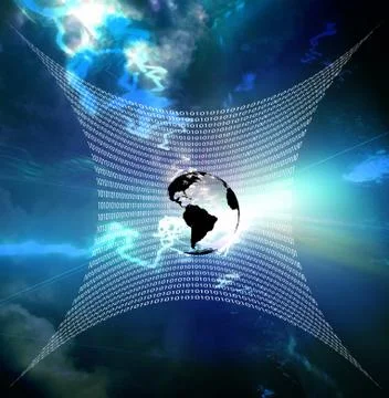 Global Net Stock Illustration