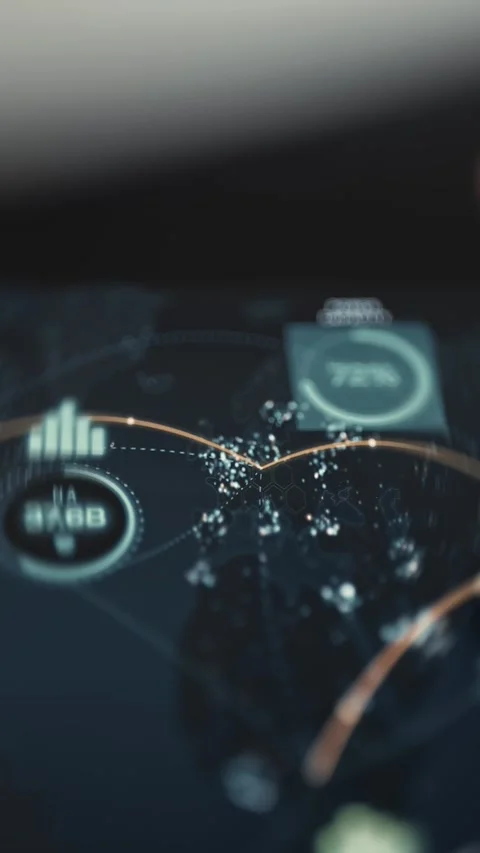 Global network arcs visualize cross border connectivity Stock Footage 342492602