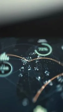 Global network arcs visualize cross border connectivity Stock Photos