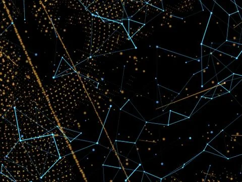 Global network background Stock Illustration