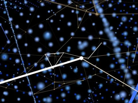 Global network background Stock Illustration