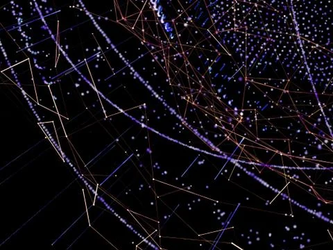 Global network background Illustrazione stock