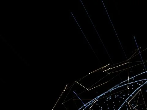 Global network background Stock Illustration