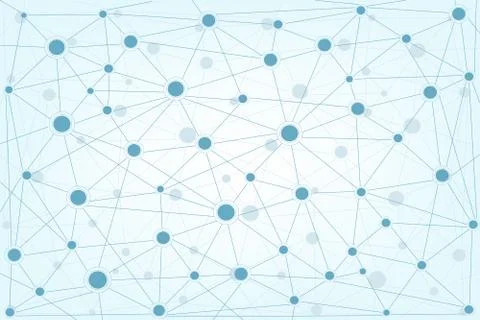 Global network background Stock Illustration