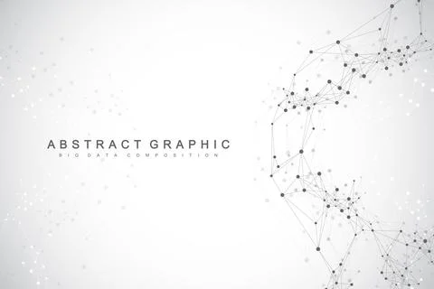 Global network background. Social network communication in the global business Illustrazione stock