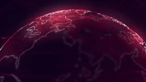 Global network, communications  system Stock Footage 89978867