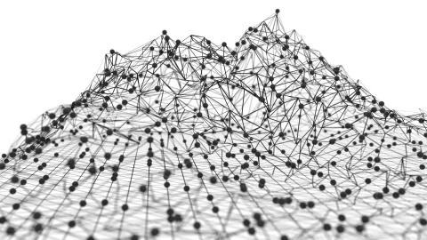 Global network concept. 3D rendering Stock Illustration