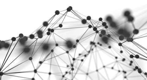 Global network concept. 3D rendering Illustrazione stock