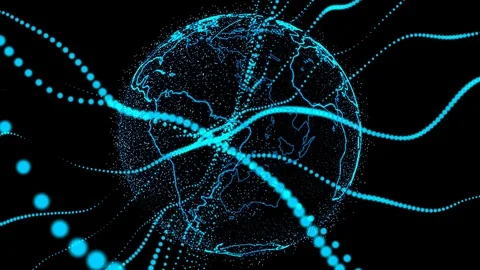 Global network concept. Stock Footage 93884813