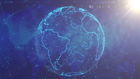 Global network concept. Stock Footage 112910841