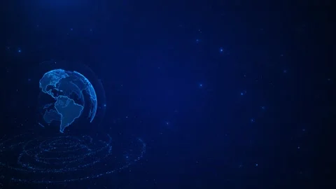 Global network concept. IoT Internet of Things . ICT Information Communication Stock Footage 312177916