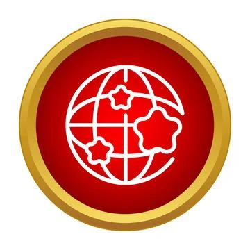 Global network connecting world locations with stars 스톡 일러스트