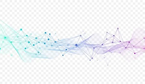 Global network connection banner design template. Header social network Stock Illustration