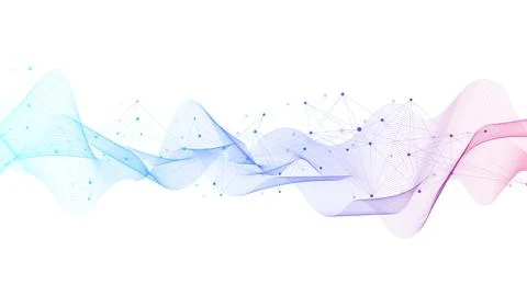 Global network connection banner design template. Header social network 스톡 일러스트
