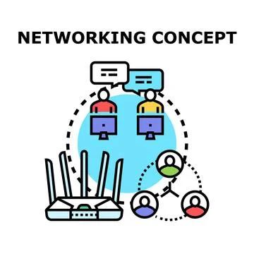 Global network connection business communication concept vector Stock Illustration